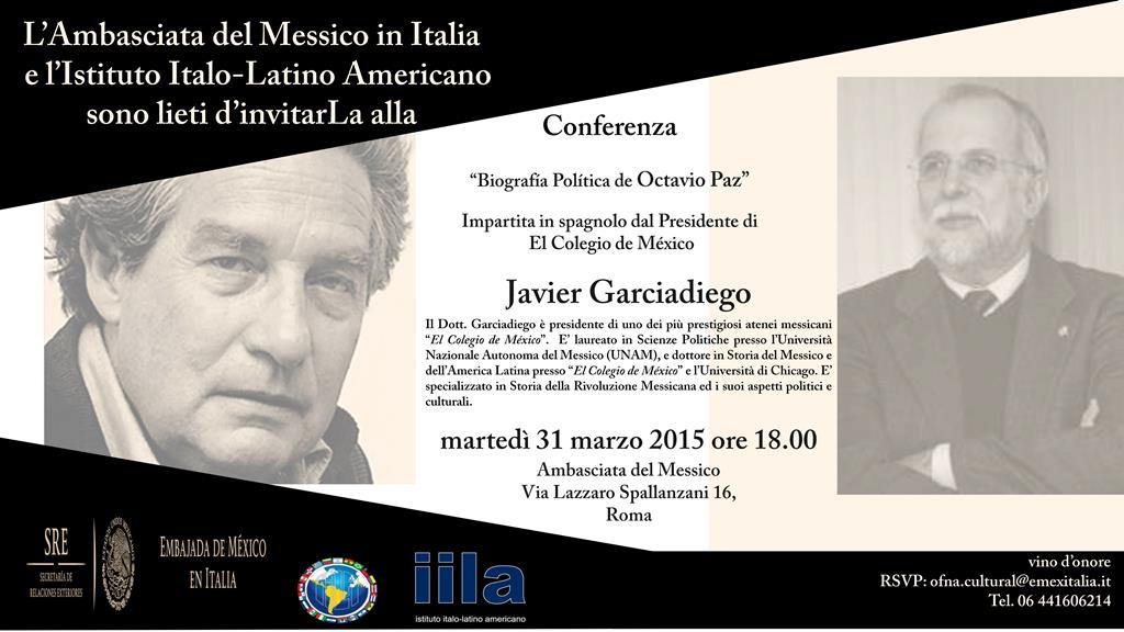 Invitacion Conferencia Javier Garciadiego