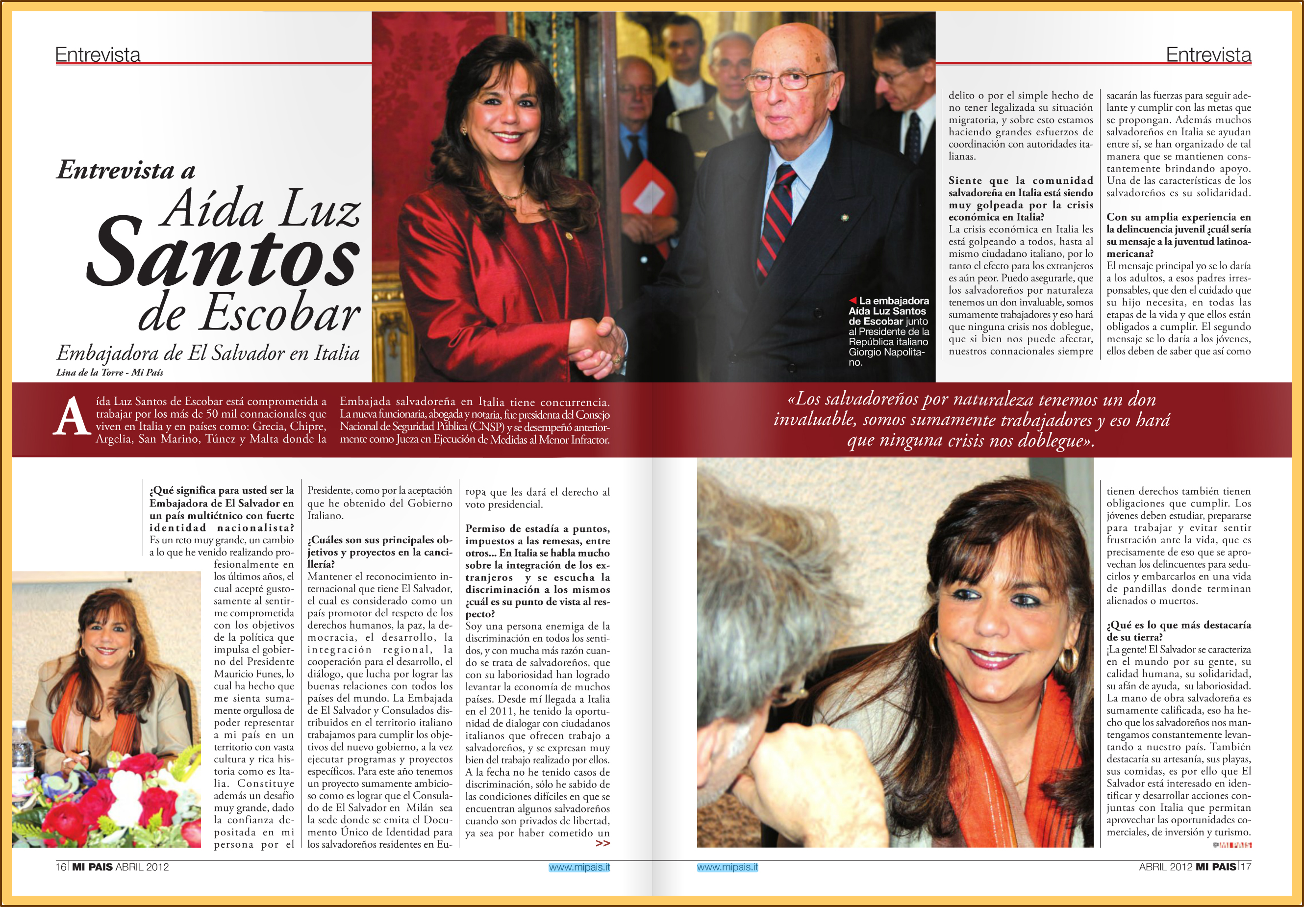 entrevista revista mi pais