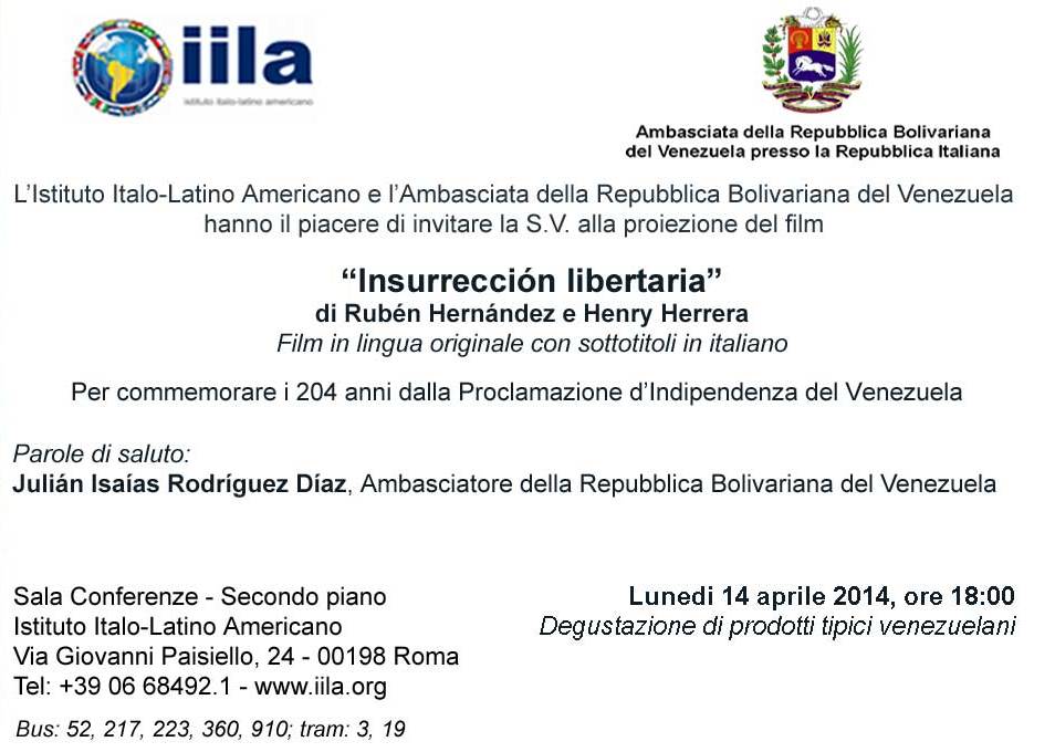 testo Invito Insurreccion libertaria