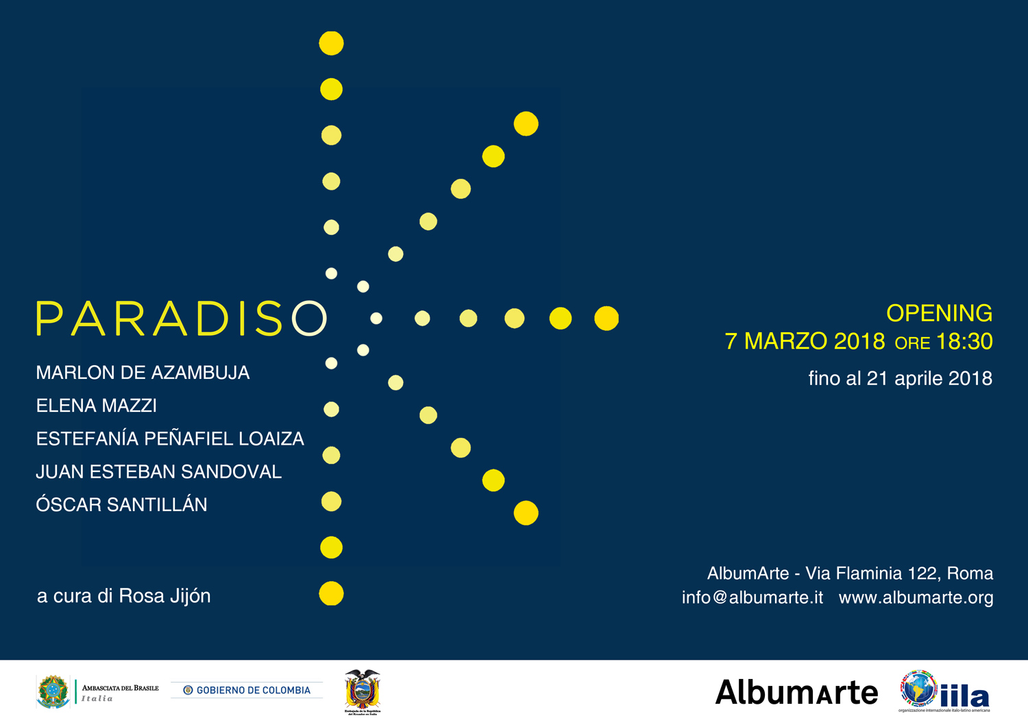 AlbumArte-PARADISO-7mar2018 invito