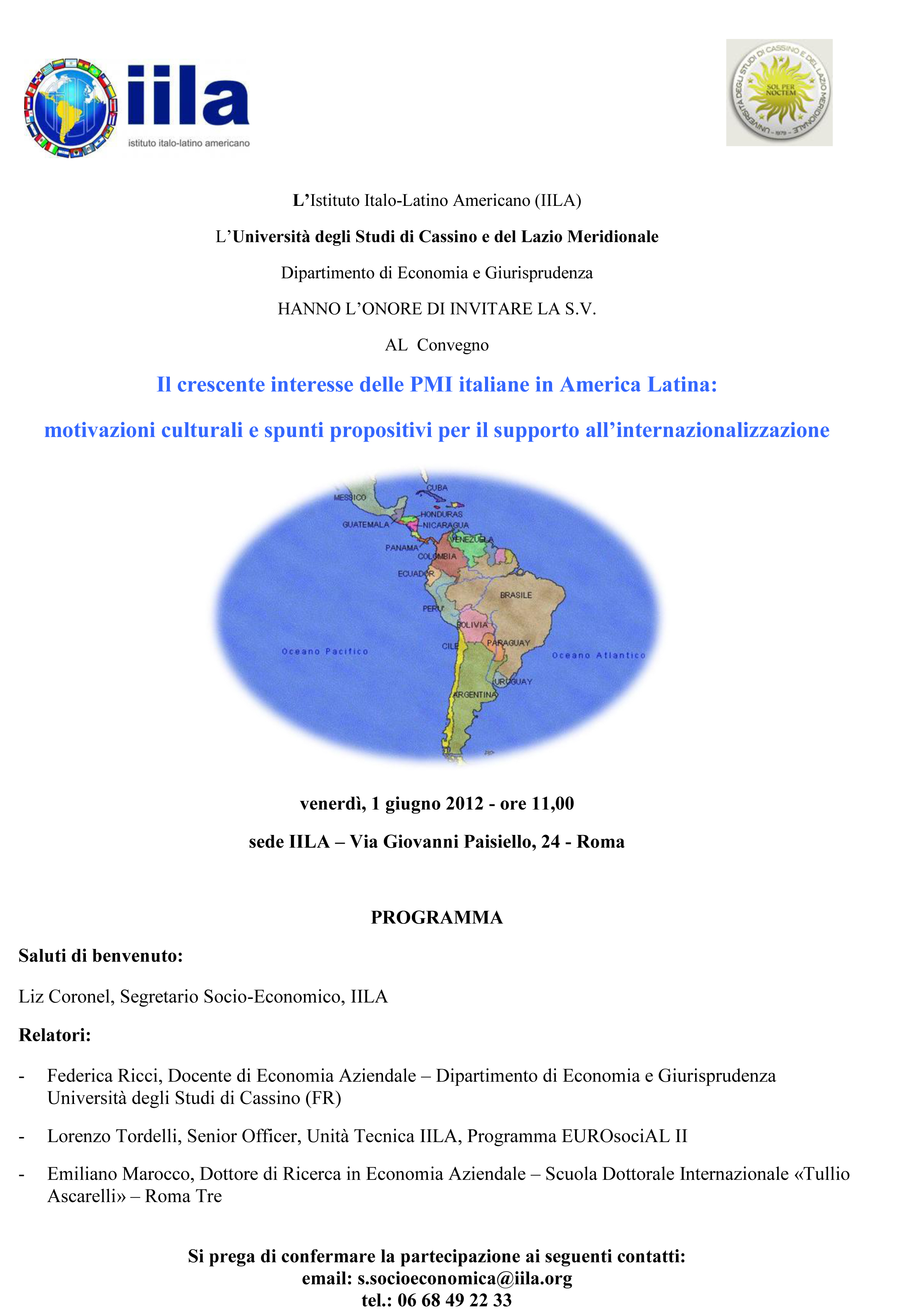 convegno pmi italiane in america latina